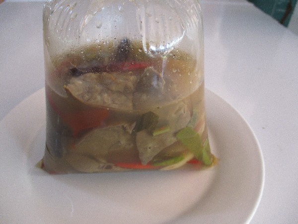 ต้มแซ่บเครื่องในหมู